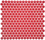 5 Sheets Bright Red Penny Round Mosaic Wall Floor Tile New. Price: $65.00.