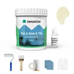 Jungarian Tub And Tile Refinishing Kit 17.5OZ With Tools, Low Odor Diy Bathro... New. Price: $41.29.