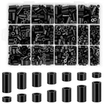 1000 Pcs Black Nylon Round Spacers For M3 M4 Screws, Electrical Outlet Kit New. Price: $22.17.