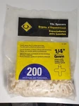 Qep Tile Spacers 200 3/16" Mm Unopened Bag New. Price: $5.00.
