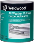 Dap Weldwood All Weather Outdoor Carpet Adhesive, Gal Tan - 1EA New. Price: $90.05.