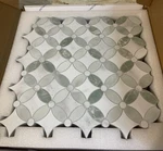 Sunwings 10-SHEET 11.2"X11.2" Coin Waterjet Peel And Stick Backsplash Wall Tile Open. Price: $29.99.