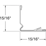 Armstrong Ceiling Grid Installation KIT,144" EA7812E New. Price: $234.47.