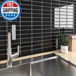 Funstick 30-SHEET Peel And Subway Tile Backsplash For Kitchen Wall 12X12 New. Price: $142.96.