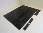 Florida Tile Subway Lot Of 48 6IN X 3IN Black Ceramic New. Price: $52.00.