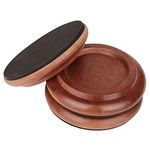 Grand Piano Caster Cups,eison Solid Sapeliwood With Non-slip & New. Price: $46.56.