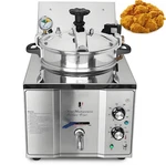 Preasion 16L Electric FRYER,110V High-pressure Chicken Safety, Open. Price: $1141.03.