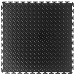 Garage Floor 18 X Inch Square Rubber Diamond Plate Interlocking Tile... New. Price: $184.68.