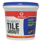 Red Devil 0424 Tile Grout, White, 1 Qt Tub New. Price: $26.08.