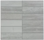 Lot Of (2) Aspect Collage 12 In. X Peel And Stick Tile Platinum Gray New. Price: $16.00.