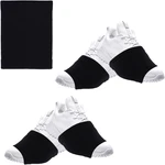 2 Pair Dance Socks Over Shoes, Anti-slip On Smooth Floors, New. Price: $10.86.