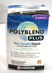 Polyblend Plus Non-sanded Grout 3 Natural Gray 1/8" W Open. Price: $27.29.