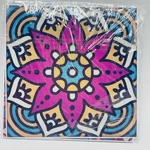 Leyu Dature Flower 16 Tile Stickers Mediterranean Mosaic Vibrant Boho 6X6 New. Price: $15.00.