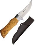 Brusletto Falken Fixed Knife 3.5" 1.4116 Steel Skinner Blade Birch Wood Handle New. Price: $86.29.