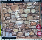 Lot Of 12 Tool Bench Peel Stick Wall Tile Rock Design Backsplash Lightweight New. Price: $49.99.