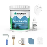 Jungarian Tub And Tile Refinishing Kit 17.5OZ With Tools, Low Odor Diy Bathro... New. Price: $40.15.