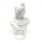 Antique 19 Century Greek Apollo Bust Marble Dust 7.5IN X Used. Price: $175.00.