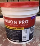 1 Gallon Custom Fusion Pro Single Component Grout #544 Rolling Fog New. Price: $29.99.