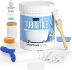 Dwil Tub Paint, And Tile Refinishing Kit 33OZ With Tools, New. Price: $66.79.
