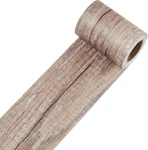 Decotalk Wood Wallpaper Border Peel And Stick 236", Khaki New. Price: $12.84.
