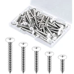 Funrous 100 Pcs #8 Pan Head Screw Sheet Metal Self Tapping Stainless Steel Wo... New. Price: $16.40.