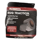 Roberts Rug Traction Roll Anti Skid Tape 2-1/2" X 25' Rubber New. Price: $14.98.