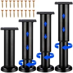 Olldag 4PCS Adjustable Furniture Couch Cabinet Legs 4.72-7.48 Inch With 18 New. Price: $42.36.