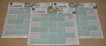 X3 Roommates Sticktiles Teal Subway - Peel & Backsplash TIL4964FLT New. Price: $29.99.