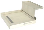 Tile Redi RT4848LRB48KIT Base'n Bench 60" X 48" Rectangular - Chrome New. Price: $1219.00.
