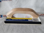 New Qep 10061Q 4" X 9-1/2" Grout Float With Wooden Handle & Non-stick Gum Rubber. Price: $16.95.