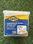 (100-PK) Qep Horseshoe Shim Tile Spacers Yellow 3/16" 10322 New. Price: $15.99.