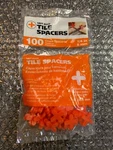 Tavy Basix Cross Tile Spacers 1/4IN 6MM 100PC Pack Brand New. Price: $8.54.