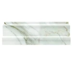 Apollo Tile 9-PACK White Marble Baseboard (2-1/4"-IN X 12-IN) New. Price: $174.63.