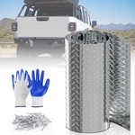 Vruelia Diamond Plate Aluminum Sheet 0.045" 3003-H22 24X120IN Gloves Rivets New. Price: $154.99.