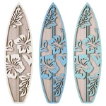 3 Pieces Surfboard Decor For Bedroom Wooden Beach Wall Summer Surf... New. Price: $24.44.