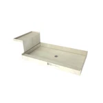Tile Redi 3636C-RB36-KIT Base'n Bench 36" X 48" Rectangular Chrome New. Price: $938.00.
