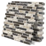 Thick Peel And Stick Backsplash 12"X12" Self Adhesive Marble Tiles For New. Price: $47.03.