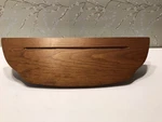 Vintage Wood Wall Shelf W/plate Groove Used. Price: $22.99.
