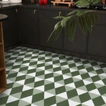 Alow Peel And Stick Tile,green Self-adhsive Flooring,wat... New. Price: $25.74.
