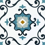 Retro Self Adhesive 12-INCH Vinyl Floor Tiles, 20 X 12", Mid Cent... New. Price: $41.10.