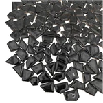 200G Ceramic Mosaic Tiles For Crafts,irregular Stained 0.2X0.8 Inches, Black New. Price: $14.64.