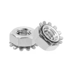 Uxcell 50PCS K-lock Nut With External Tooth Washer, 5/16"-18, Silver New. Price: $24.76.