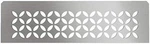 Floral Stainless Steel Niche Shelf For Shower Kitchen Bathroom Easy Installation New. Price: $160.39.