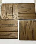 20 Bruce Oak 9"X9"X3/8" Grooved Parquet Flooring Tiles "mellow Brown" New!. Price: $159.95.