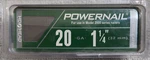 Powernail Gauge 1-1/4 Inch Nails W/hd Head 1000CT Model 2000 Series Nailers New. Price: $15.00.