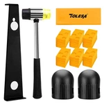 Tolesa Laminate Wood Flooring Installation Kit Vinyl Tools With 30 S... New. Price: $41.86.