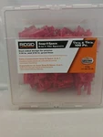 Ridgid 1/16" & 3/16" Tile Spacers 100 Pack W/ Resealable Box 8 In New. Price: $12.00.