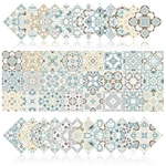 24-PACK Peel And Backsplash Tiles, Moroccan Talavera Stickers Wate... New. Price: $26.85.