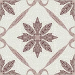 Floorpops Jamila Burgundy Peel And Stick Tiles, FP6299 Large, New. Price: $34.24.