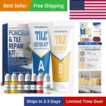 Tile Repair Kit, Ceramic Chips & Cracks Kit(color Match), Porcelain New. Price: $29.84.